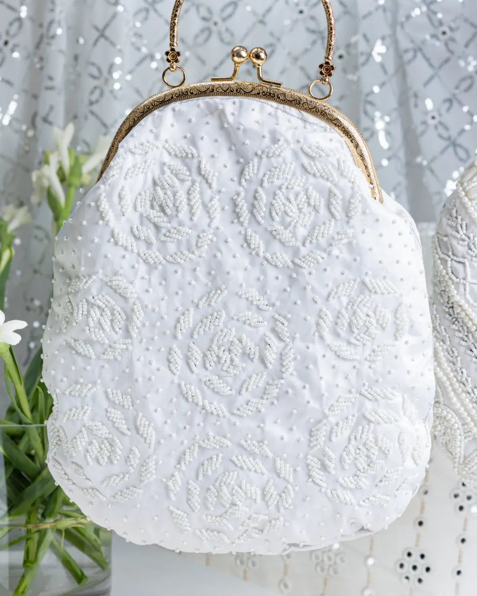 Pearl Rose Handbag
