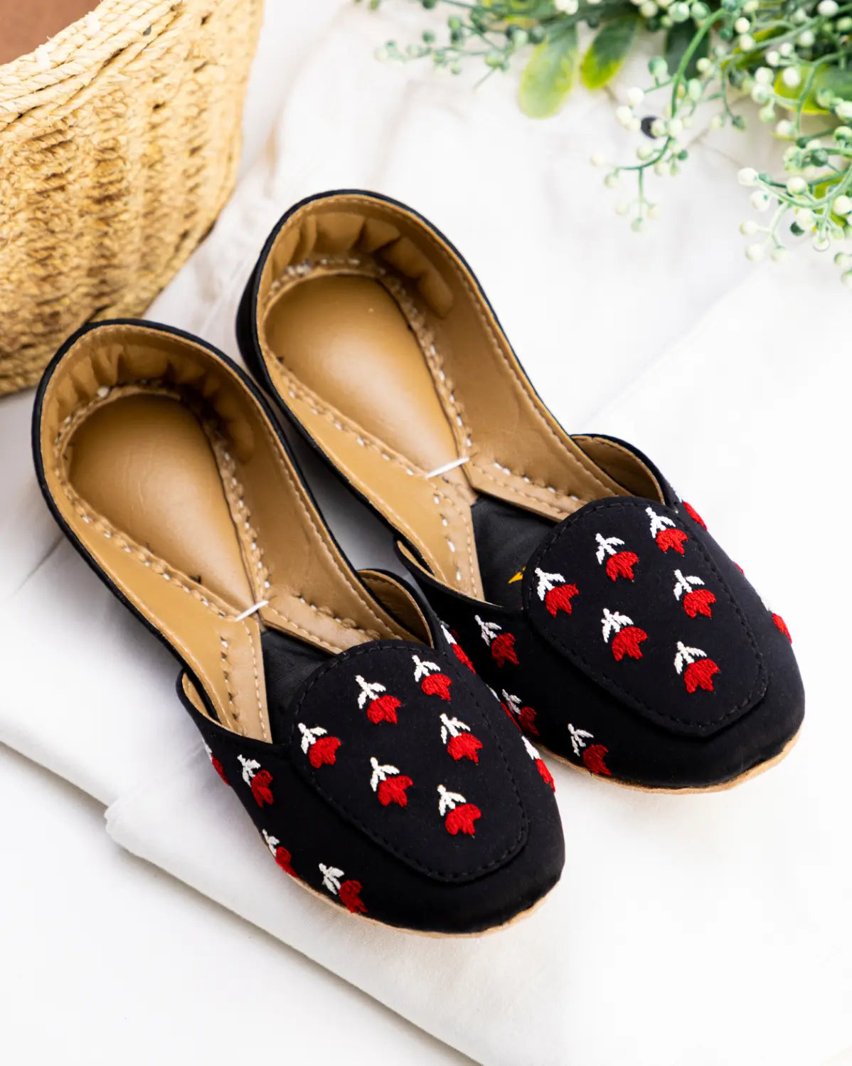 Crimson Bloom Loafer
